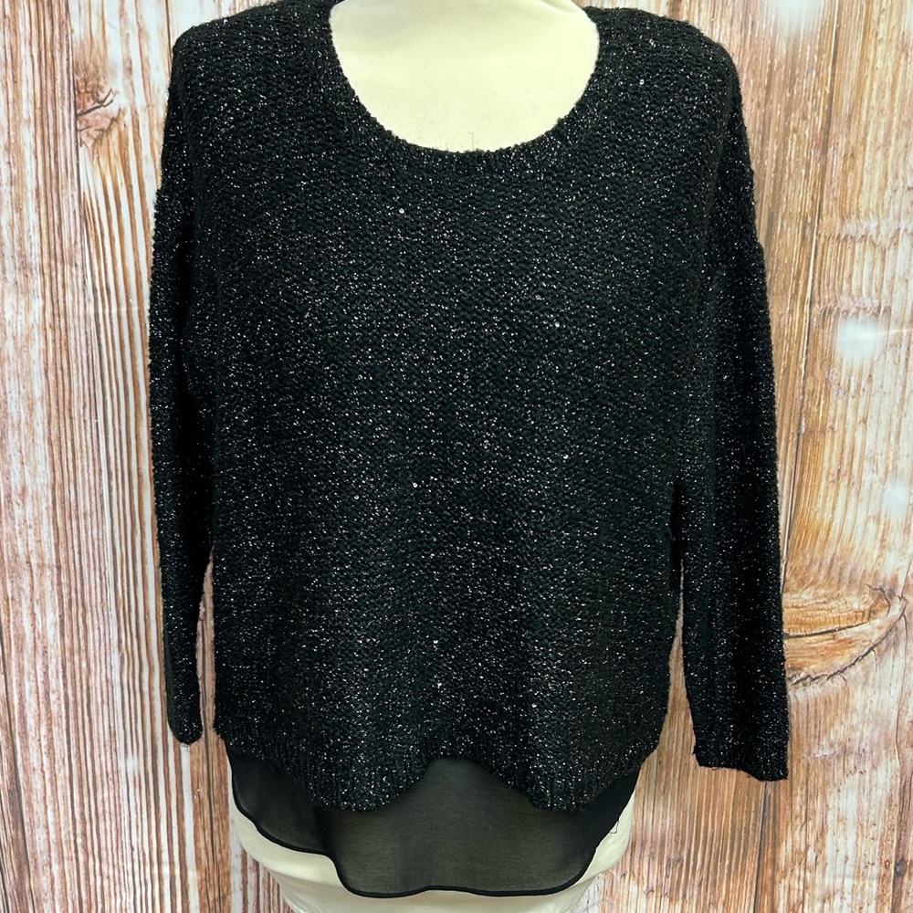 Jennifer Lopez Layered‎ Split Back Sweater